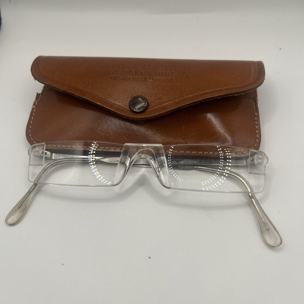 Eschenbach Miniframe EYEGLASSES FRAMES Clear Rimless Silver Frames
